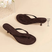 Suede Thong Sandals