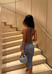 Paisley Capri Jumpsuit