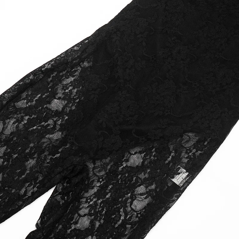 Lace Capri Jumpsuit