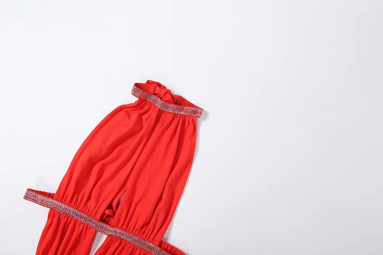 Coral Beach Cut Out Maxi Dress