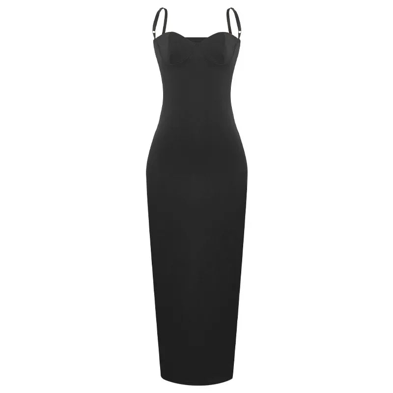 Body Corset Maxi Dress
