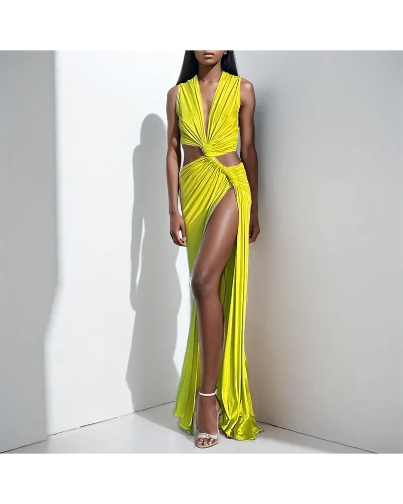 Bahamas Cut Out Maxi Dress