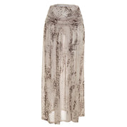 Cream Crush Skirt Set