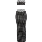 Polka Dot Maxi Skirt Set