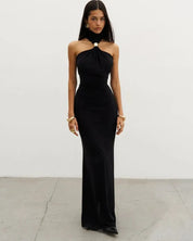 Metal Knots Maxi Dress