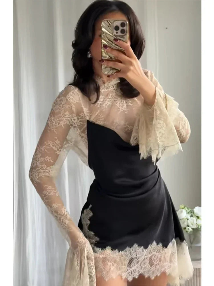 French Lace Dress