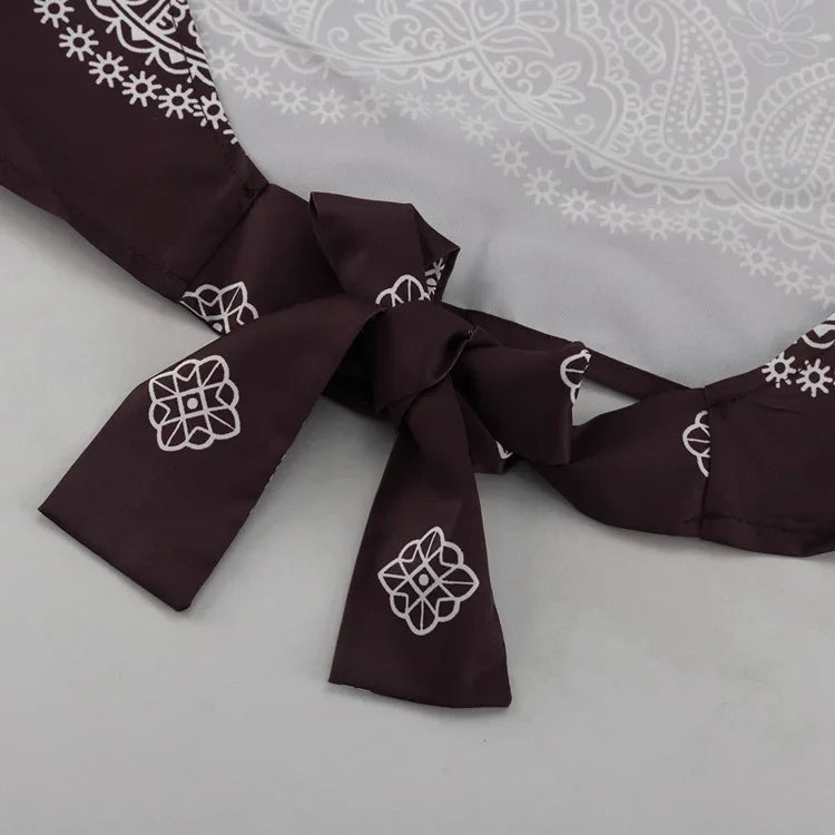 Vintage Bandana Skirt Set