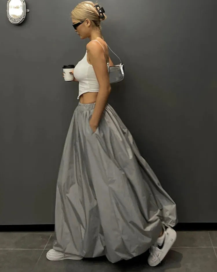 Seoul Ultra Wide Maxi Skirt