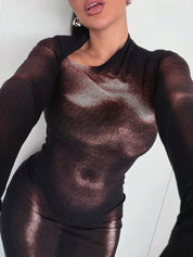 Silhoutte Maxi Dress