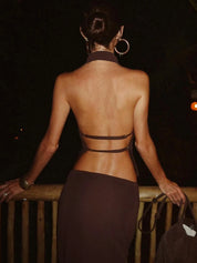 Bora Bora 2 Piece Halter Skirt Set