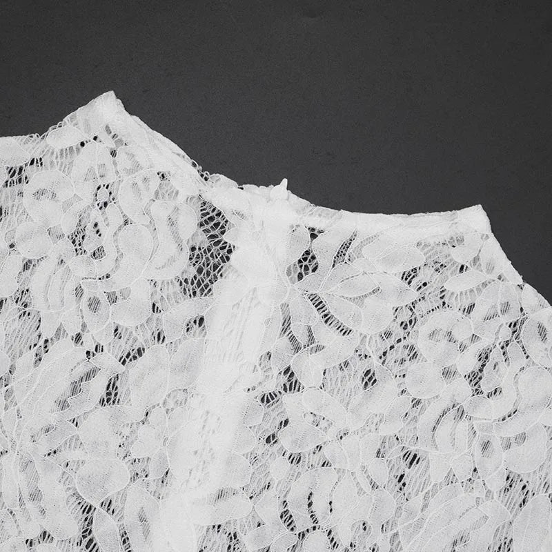 Lace Jacquard Jumpsuit