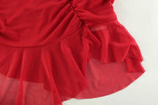 Ola Ruffles Mini Dress