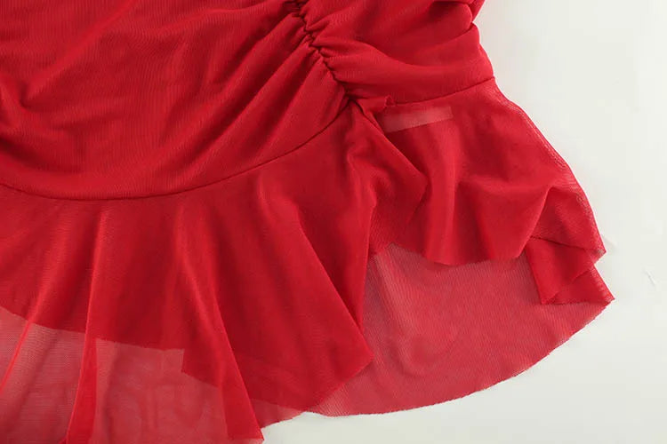 Ola Ruffles Mini Dress