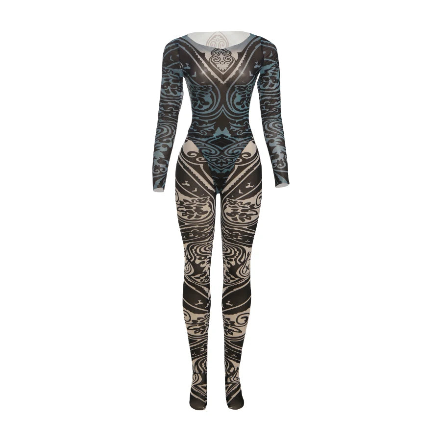 Baroque Mesh 2 Piece Set