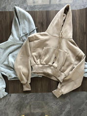 Fall Cropped Hoodie