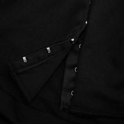 Deep V Neck Ruched Mini Dress