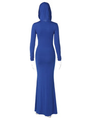 Hooded Maxi Dress