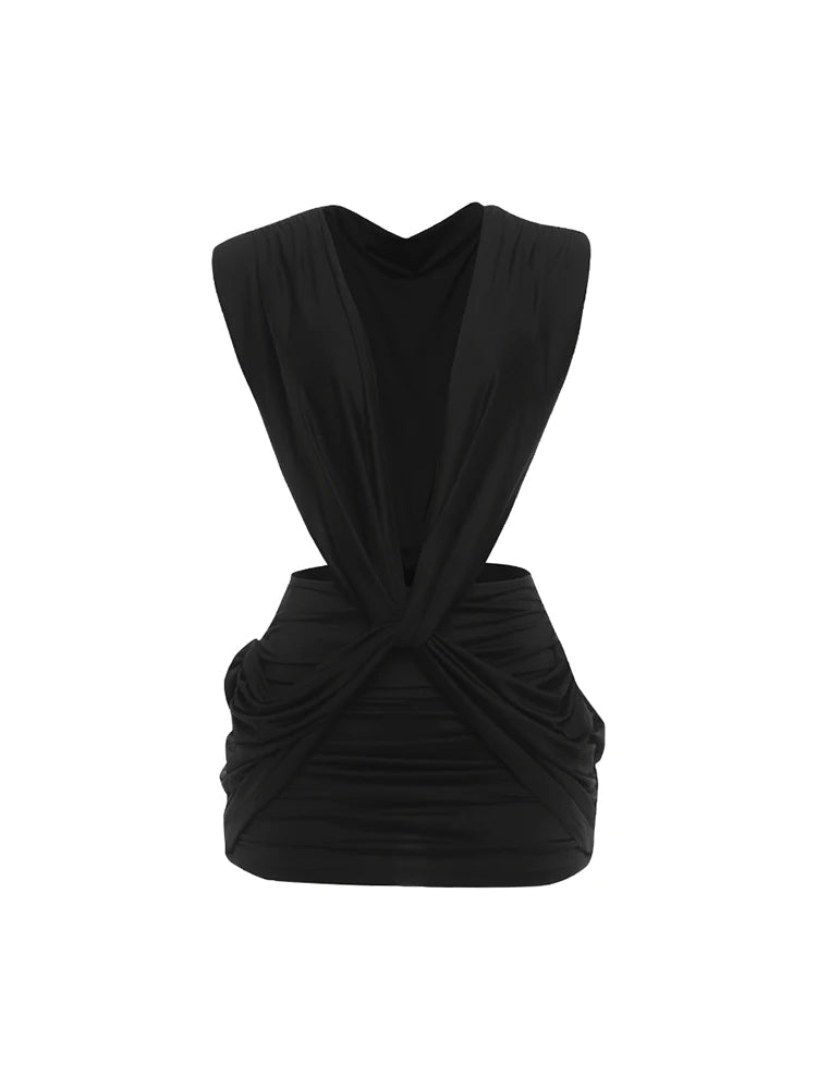 Criss Cross Mini Dress