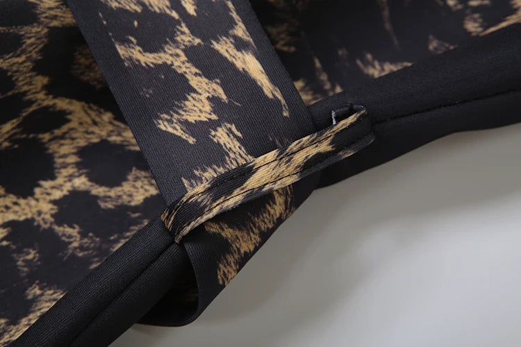 In The Wild Leopard Trench Coat