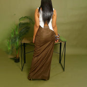 High Split Maxi Skirt