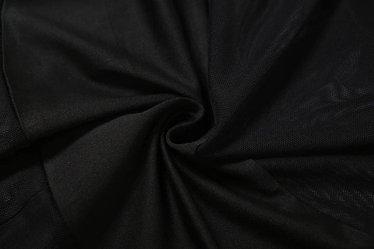 Panelled Mesh Bodysuit