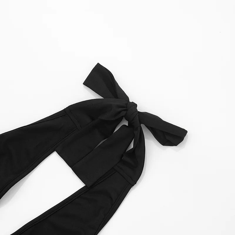 Capri Deep V Halter Jumpsuit
