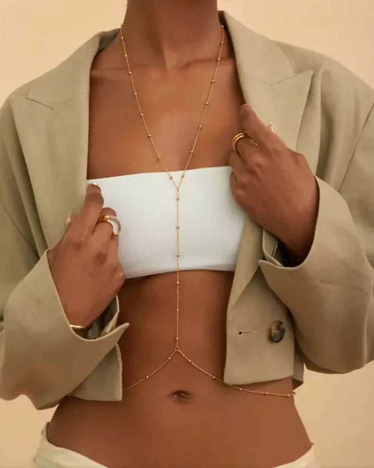 Bohemian Stainless Body Chain