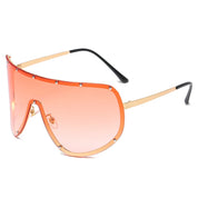 Oversized Shield Sunglasses