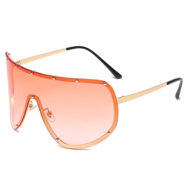 Oversized Shield Sunglasses