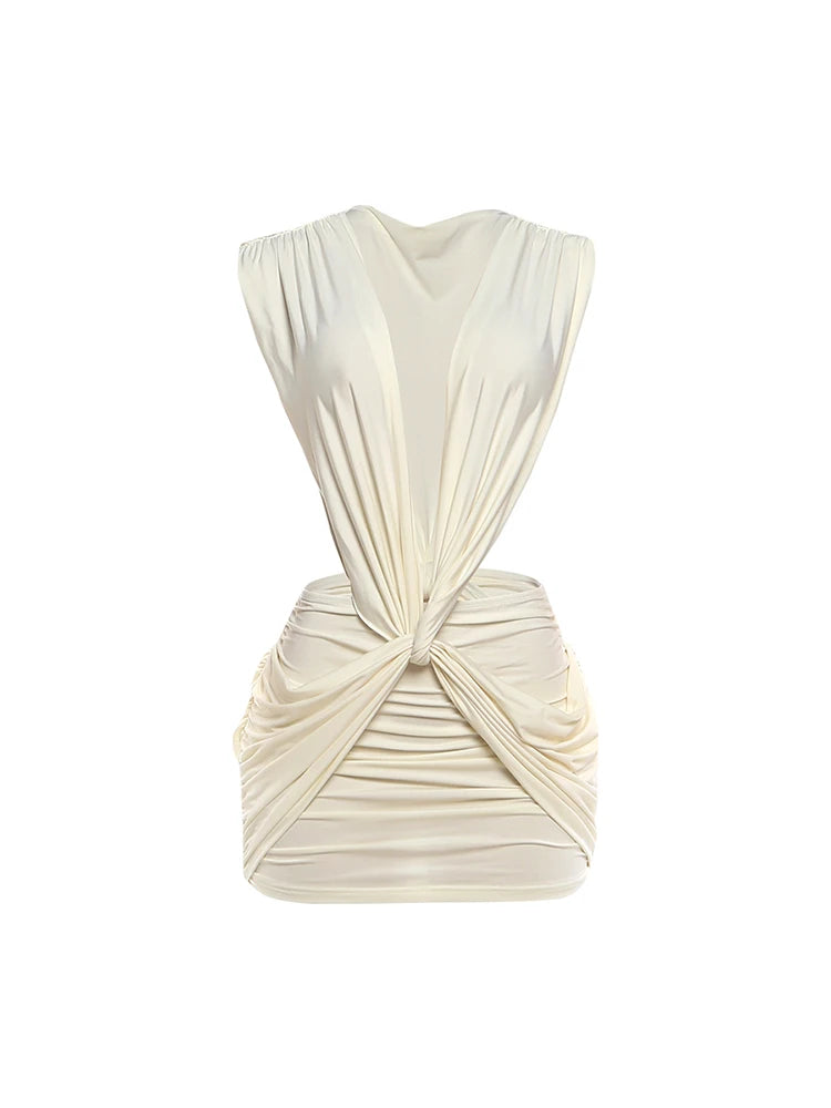 Criss Cross Mini Dress