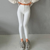 Zip Up High Waist Legging
