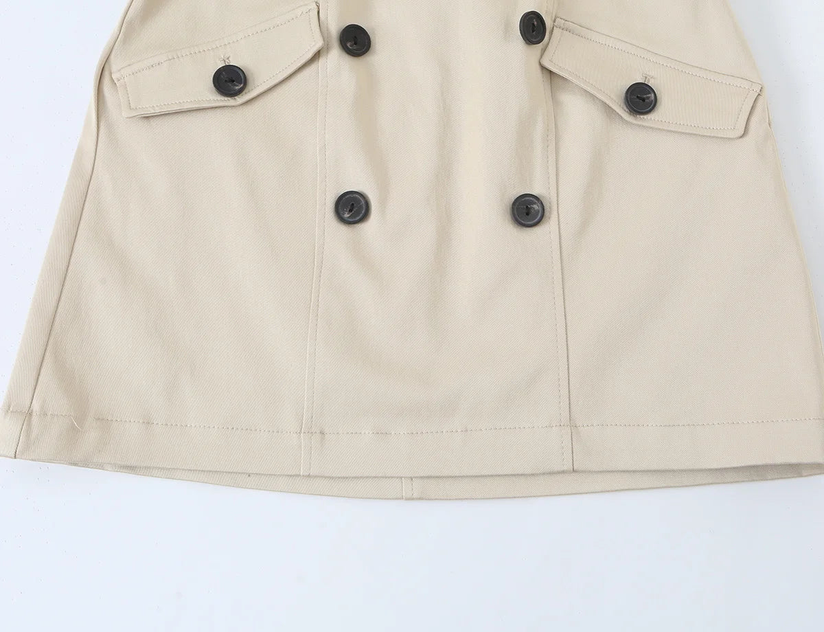 Ferdi Trench Mini Dress