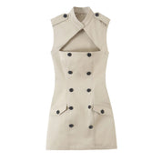 Ferdi Trench Mini Dress