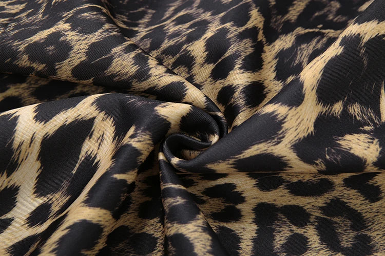 In The Wild Leopard Trench Coat