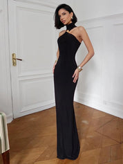 Metal Knots Maxi Dress