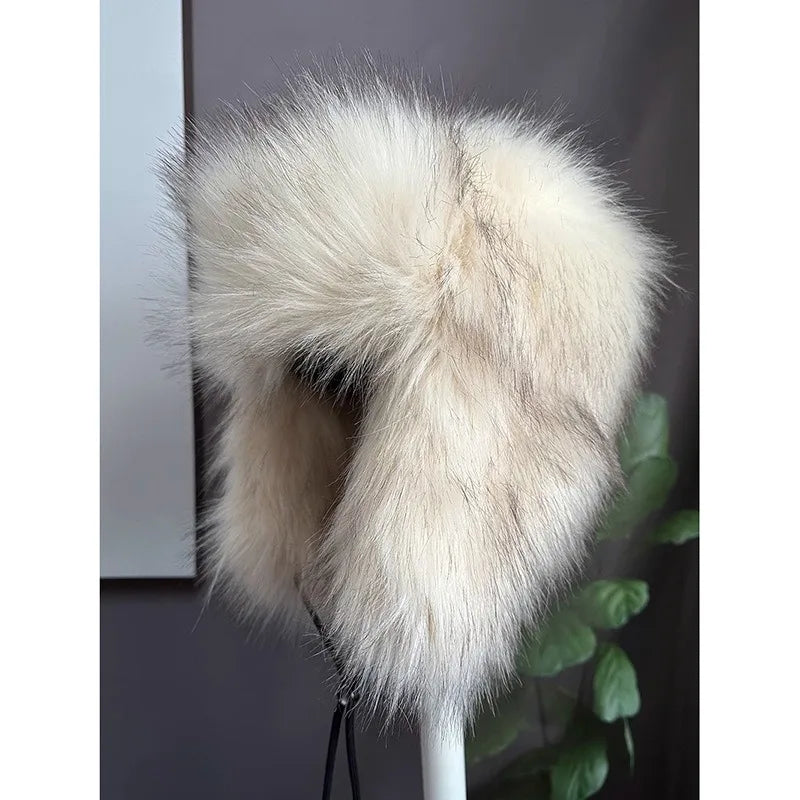 Faux Fur Bomber Hat