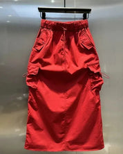 Swish Cargo Maxi Skirt