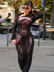 Silhoutte Maxi Dress