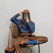 Royal Vintage Plaid Shirt