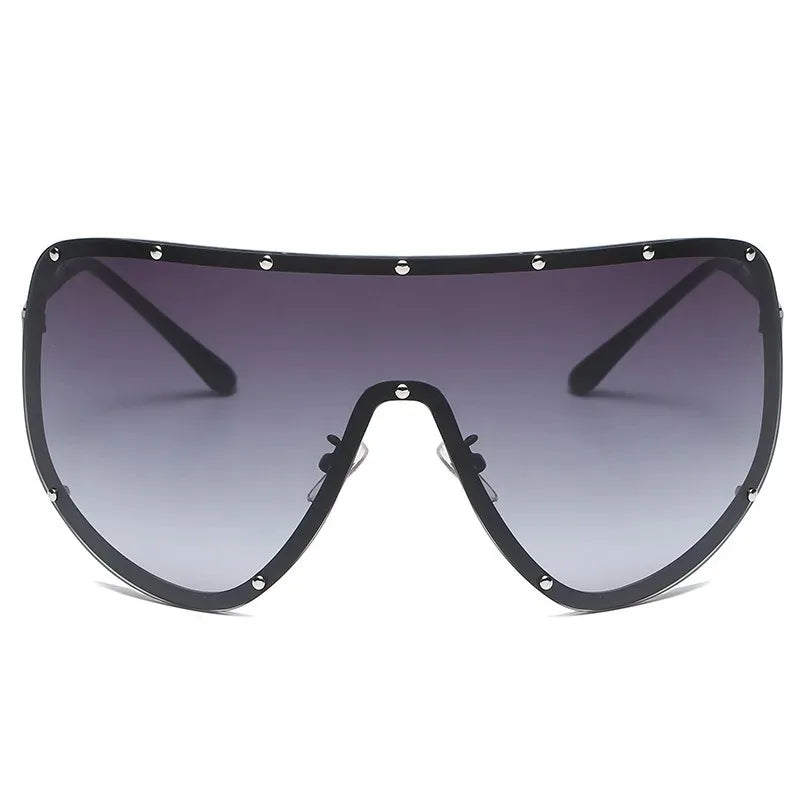 Oversized Shield Sunglasses