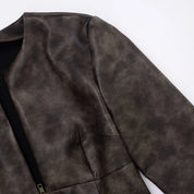 Coco Studded Faux Leather Jacket