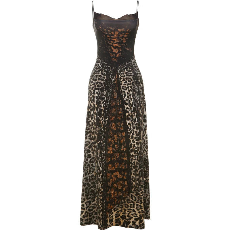 In The Wild Backless Maxi Dress