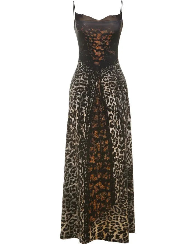 In The Wild Backless Maxi Dress