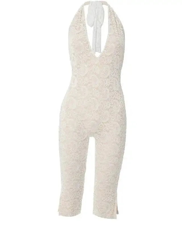 Paisley Capri Jumpsuit