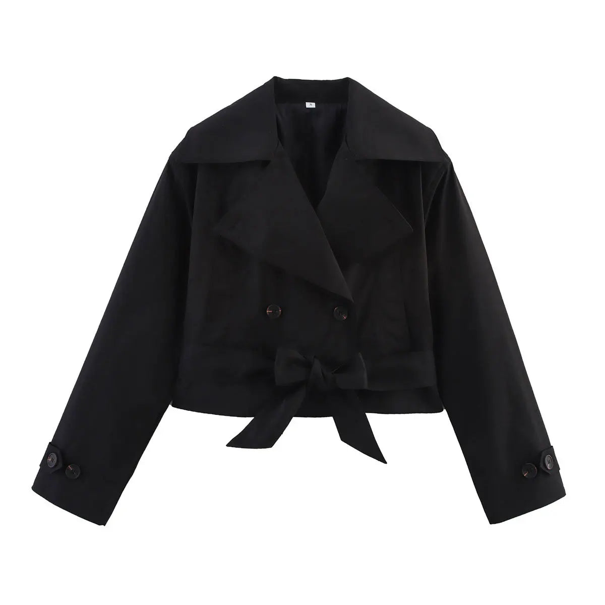 Cropped Trench Coat