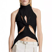 Cut Out Knitted Top