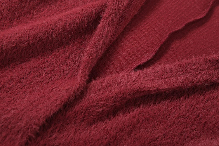 Rouge Deep V-neck Sweater