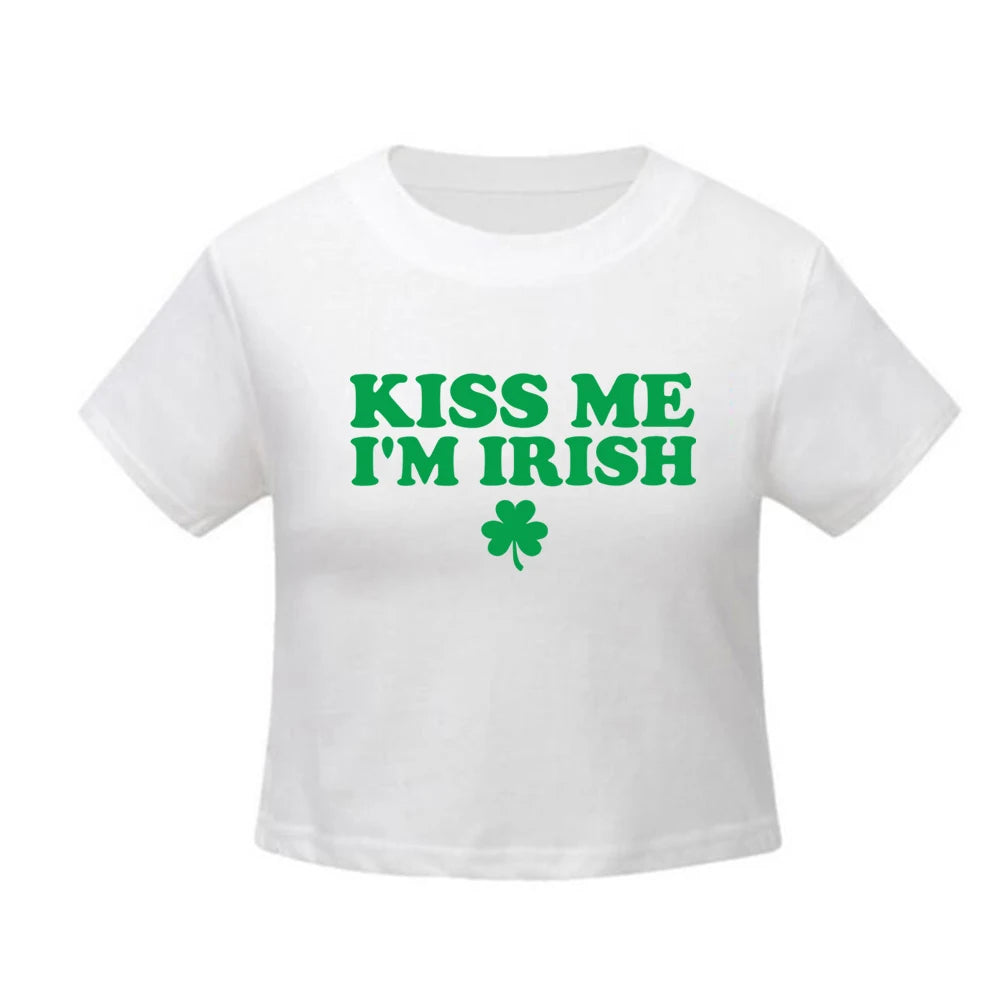 Kiss Me I'm Irish Baby Tee