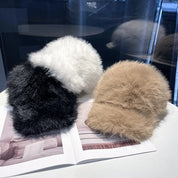 Faux Fur Baseball Cap