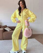 Sporty Tracksuit Set